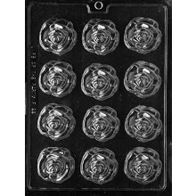 Grandmama's Goodies F086 Mold de sapun cu bomboane de ciocolata cu trandafiri deschise cu instruc?iuni exclusive cu instruc?iuni de modelare