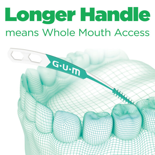 GUM Soft-Picks Advanced, Picks Dentaires Faciles à Utiliser pour Hygiène Dentaire 2