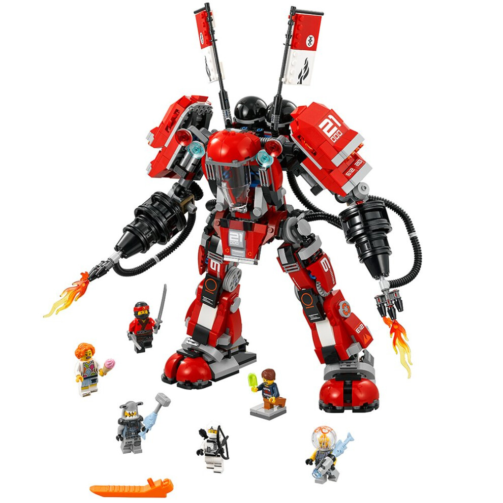 Lego Ninjago Movie Fire Mech 70615 Kit De Construction (944 Pi?Ces)-image
