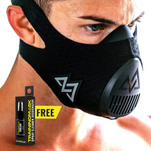 TRAININGMASK 3.0 - Elevation Training Mask 3.0 - Stamina Performance Altitude Running Mask Clinically Proven & Patented Medium