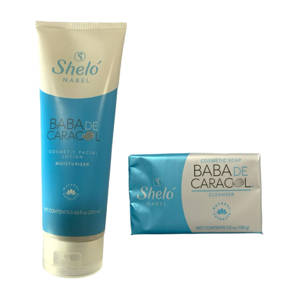 Shelo Nabel Shel? Nabel Kit Baba De Caracol Facial Lotion/Baba De Caracol Soap