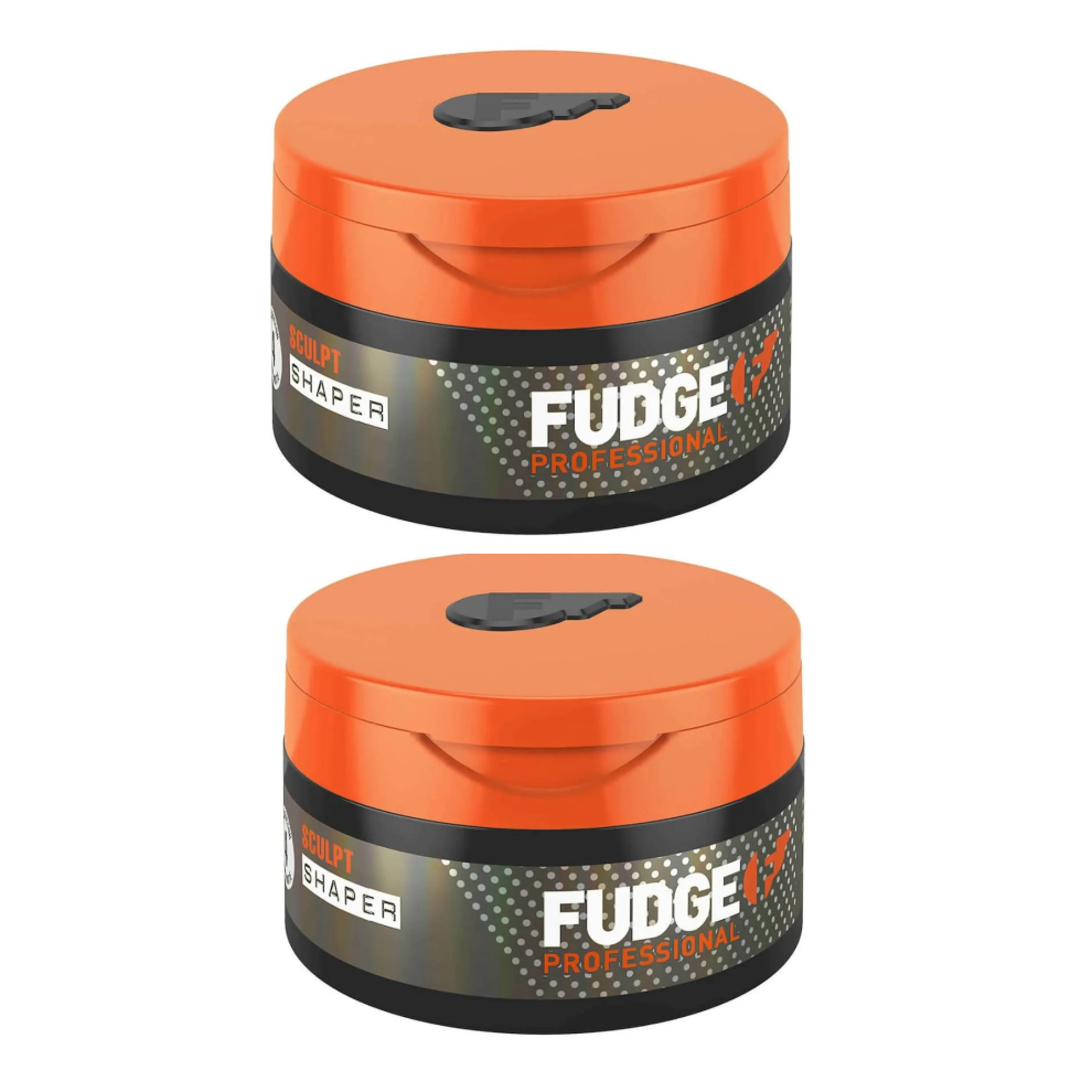 2 x 75g Fudge Professional Hair Sculpt Shaper Styling Wax Paste