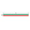 Beistle FR rood-wit-groene cr?e-streamer, set van 4 2