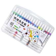 (48 Colors) Acrylic Paint Pens Waterproof Artist Painting Quic
