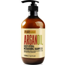 Champô de Óleo de Argan Marroquino - Sem Sulfatos SLS e Parabenos - Tratamento Hidratante