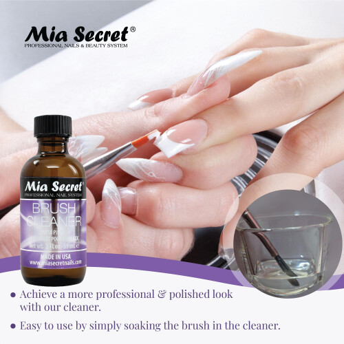Mia Secret Pulitore per Pennelli, 60 ml 2