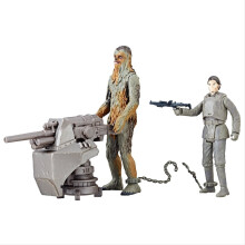 Star Wars Chewbacca (Mimban) en Han Solo (Mimban) - Force Link 2.0-actiefiguren