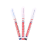 (Red) 1Pc Black Blue Red Permanent Marker Pens Deep Hole 6
