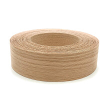 Stejar ro?u 3 """" x 25 'din lemn rostogolit Edge Banding Pregled - Banda de lemn flexibila aplicare u?oara fier cu adeziv la topire fierbinte. Fin