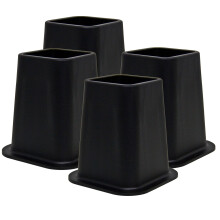 Kings brand m?bler - kraftige sengestigere - m?belstiger 6 tommer tunge stiger?r til sofa & bord - plastikriser - sengel?ft
