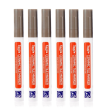 (6Pcs brown) 6 Pcs Tile Pen Wall Grout Restorer Pen Repair Mark