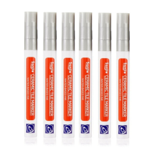 (6Pcs silver) 6 Pcs Tile Pen Wall Grout Restorer Pen Repair Mark