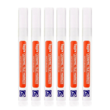 (6Pcs white) 6 Pcs Tile Pen Wall Grout Restorer Pen Repair Mark