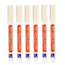 (6Pcs Beige) 6 Pcs Tile Pen Wall Grout Restorer Pen Repair Mark