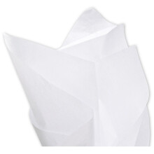 Grundl?ggende solid hvidt silkepapir 15 x 20 tommer 960 ark efter premium kvalitetsgaveindpakning Viser Paper af A1Bakerysupplies