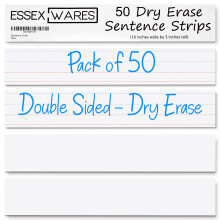 Essex Wares - Πακέτο 50, 16" Πλάτος x 3" Ύψος Επιφάνειες Γραφής