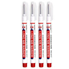 (Red) 4Pcs 20MM Red/Black/Blue/gree Ink Long Head Marker