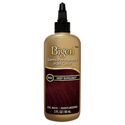 Bigen Bigen Semipermanente Haarfarbe #Bg2 Dunkelburgunder 88ml 2