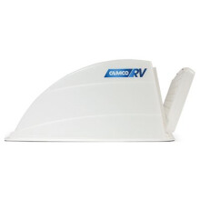 Camco RV dakventilatieafdekking | Zorgt voor hoge luchtstroomventilatie in uw camper, regen of zonneschijn | Eenvoudige installatie | Installatiehard