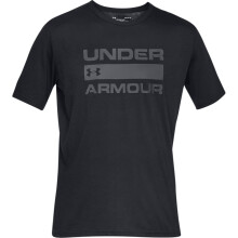 Under Armour Miesten Team Issue Wordmark Lyhythihainen T-paita Musta (001)/Sarvikuononharmaa X-Large