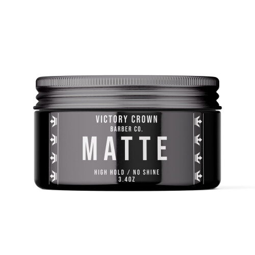 Victory Crown Matte Clay Pomade για Άνδρες - Υψηλή Στήριξη & Χωρίς Γυαλάδα - 3.4oz