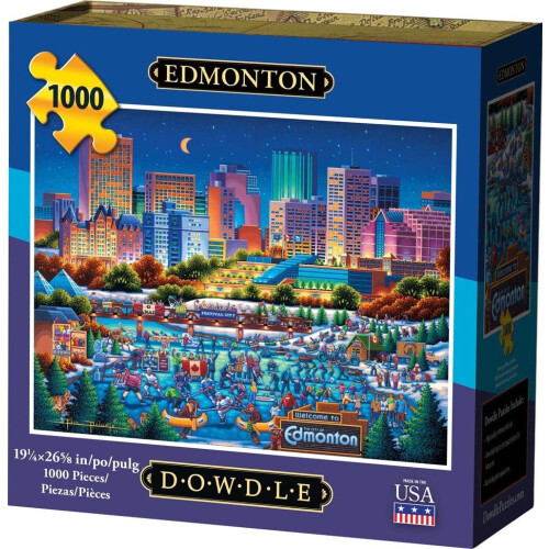Dowdle-Puzzle  Edmonton  1000 Teile