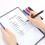 (blue 8pc-1 erasable) 8pcs Erasable Whiteboard Pen 0.5mm Fine Point Blac 4