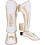 Venum Elite Standup Scheenbeschermers-Wit/Goud - L 1