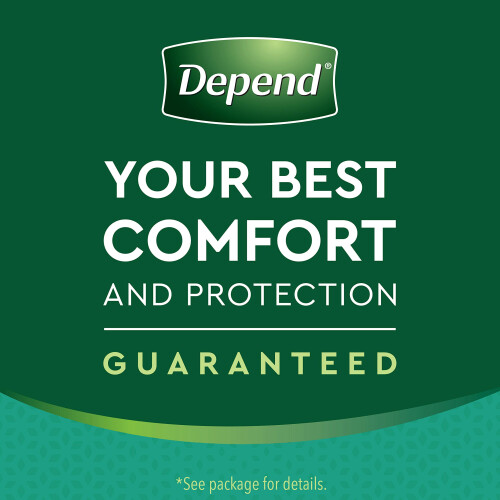 Depend FIT-FLEX inkontinensundert?j til kvinder Engangs maksimal absorptionsevne Medium Blush Tan (44 tal) 2
