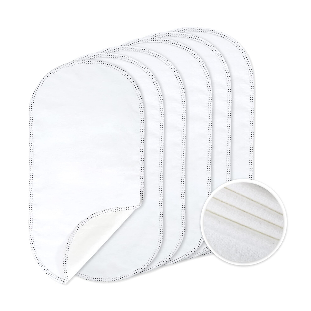 TILLYOU Changing Pad Liners 6PK - Waterproof Flannel Cotton 27"""" x 13