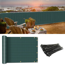 Coarbor 3'x57' Balkon Sichtschutzzaun Mesh Balkonabdeckung für Balkon Terrasse Garten