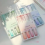 (green) 4pcs/set Color Gradient Highlighter Pens Kawaii St 2