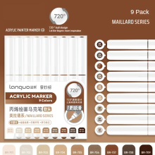 (Upgrade Set J) 117/9 Color Direct Liquid Colors Acrylic Paint Pen