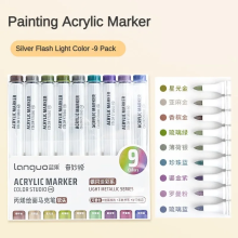(Set L) 117/9 Color Direct Liquid Colors Acrylic Paint Pen