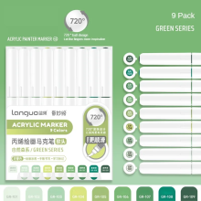 (Upgrade Set C) 117/9 Color Direct Liquid Colors Acrylic Paint Pen