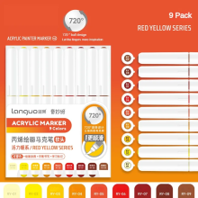 (Upgrade Set G) 117/9 Color Direct Liquid Colors Acrylic Paint Pen