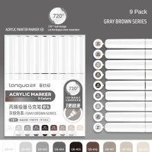 (Upgrade Set H) 117/9 Color Direct Liquid Colors Acrylic Paint Pen