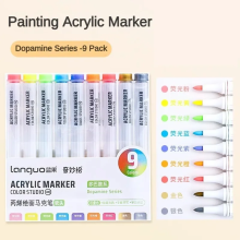 (Set F) 117/9 Color Direct Liquid Colors Acrylic Paint Pen
