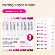 (Set K) 117/9 Color Direct Liquid Colors Acrylic Paint Pen