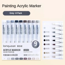 (Set H) 117/9 Color Direct Liquid Colors Acrylic Paint Pen