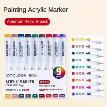 (Set A) 117/9 Color Direct Liquid Colors Acrylic Paint Pen