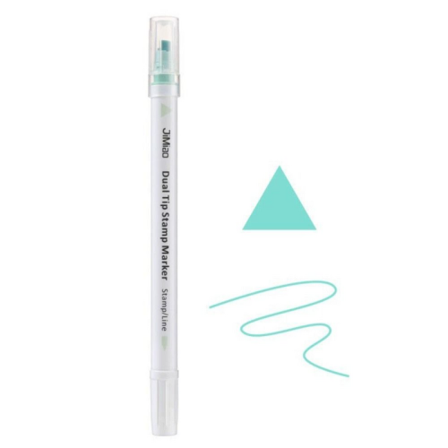 (green) Double Headed Color Changing Pen Marking Fluoresce