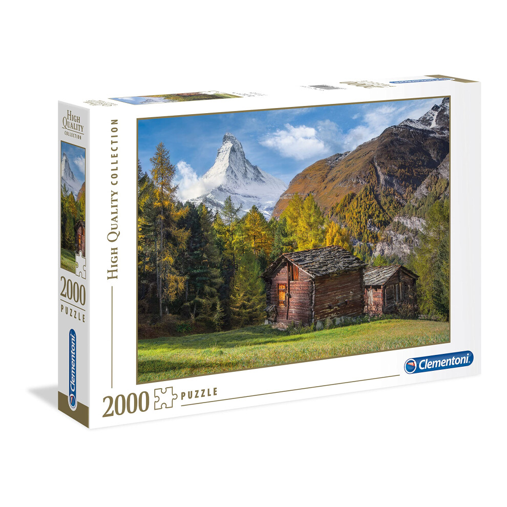 New Clementoni Collection Puzzle For Adults And Children Fascination With Matterhorn 2000 Pieces 32561