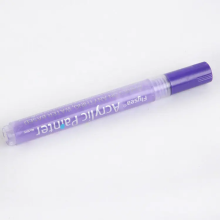 (PURPLE) 1pc Colors 0.7mm/Brush Tip Skin Tone Acrylic Paint