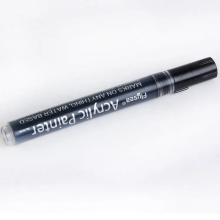 (black) 1pc Colors 0.7mm/Brush Tip Skin Tone Acrylic Paint