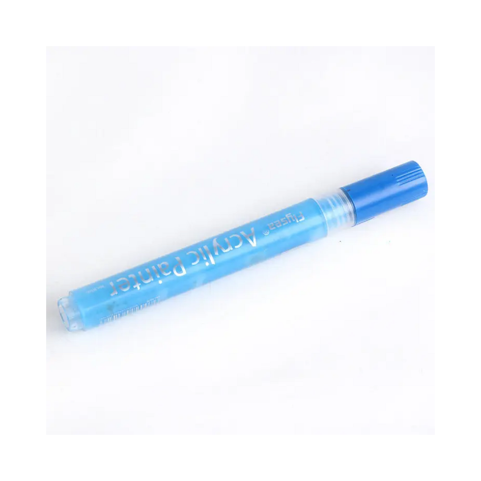 (Blue) 1pc Colors 0.7mm/Brush Tip Skin Tone Acrylic Paint-image-OPC-PGHJN82-NEW