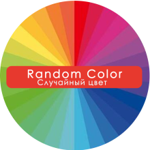 (random) 1pc Colors 0.7mm/Brush Tip Skin Tone Acrylic Paint