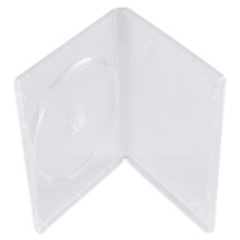 Maxtek 14mm Single Clear Standard DVD Case s vnejm pruhlednm pouzdrem 25 PC. Disk nen soucst dodvky.