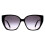 Alexander McQueen Alexander McQueen Sunglasses AM0284S 002 Black Grey Gradient 1