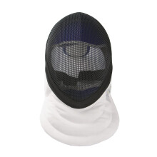 Leonark Fencing Epee Mask Hema Hjlm CE 350N Certified National Grade Masque - Staketskyddsutrustning (Black Large)